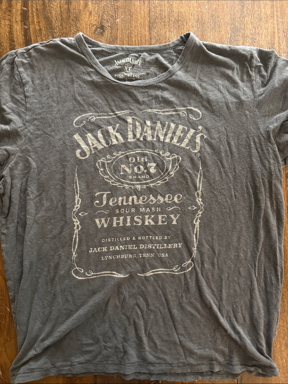 Jack Daniels Black Graphic Tennessee Whiskey Tee